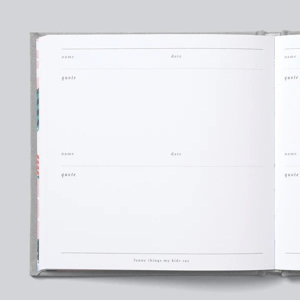 Kids Quote Journal (Aqua)