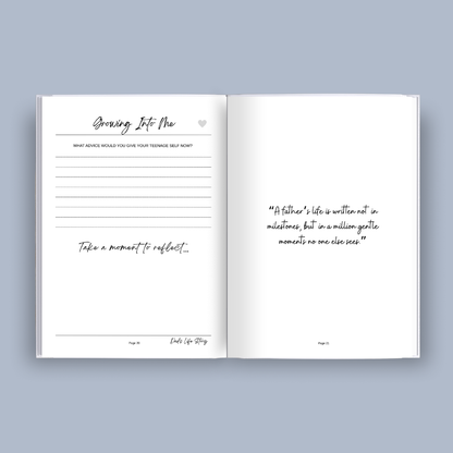 Dad's Life Story - A Guided Memory Journal
