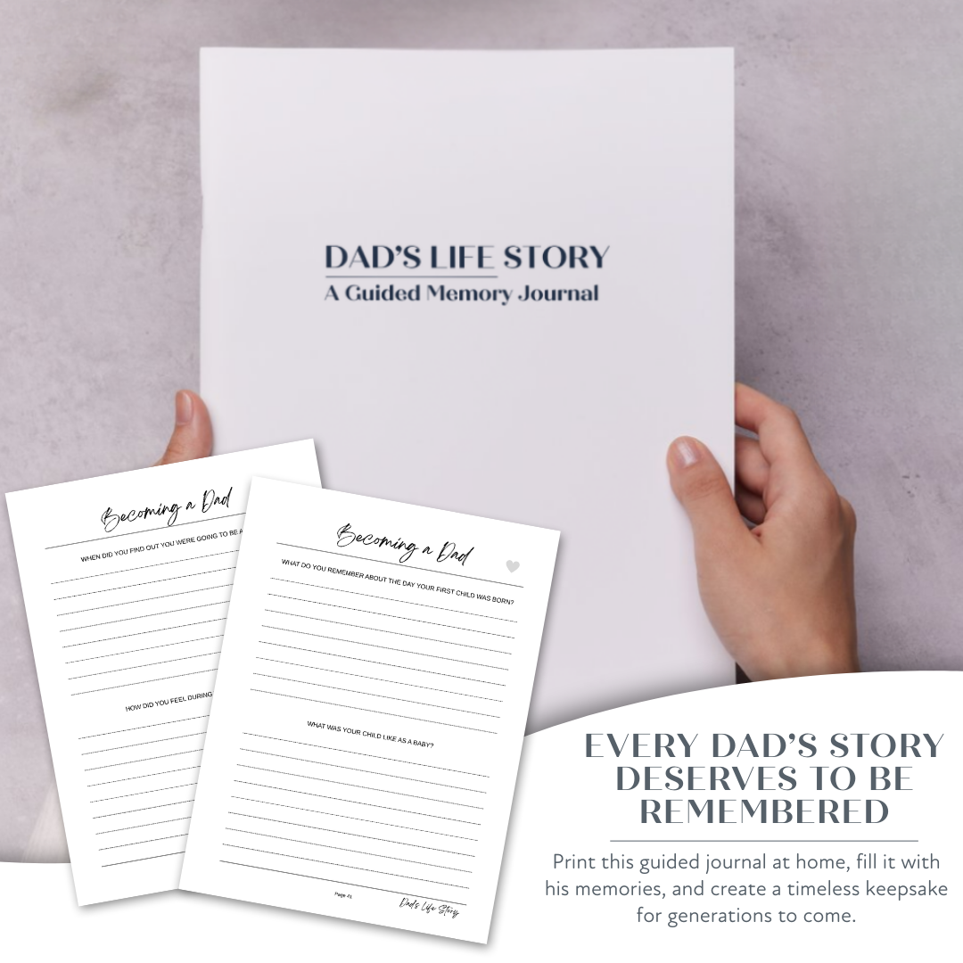 Dad's Life Story - A Guided Memory Journal
