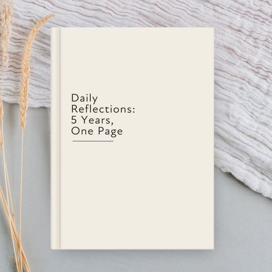 Daily Reflections: 5 Years, One Page