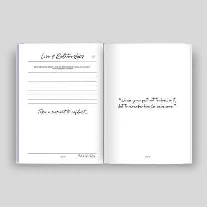 Mum's Life Story - A Guided Memory Journal
