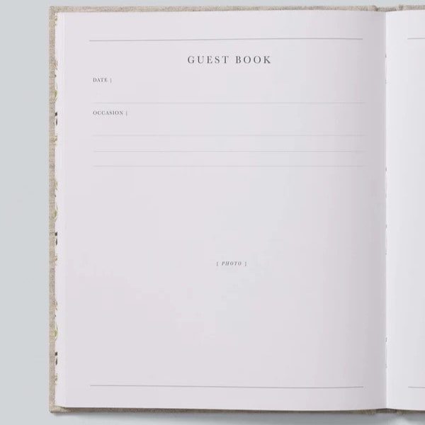 Guest Book (grey)