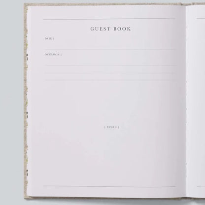 Guest Book (grey)