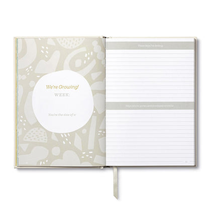 Keepsake Pregnancy Journal - waiting for you