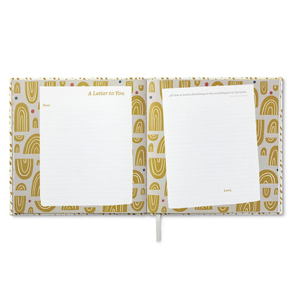 Baby Journal - First Year Baby Keepsake Book (Modern)