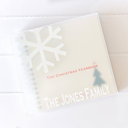 Christmas journal for recording Christmas memories aa a new Christmas tradition. My Memory Books