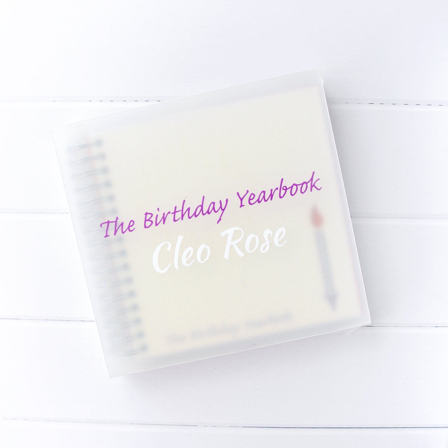 The Birthday Yearbook - My Memory Books