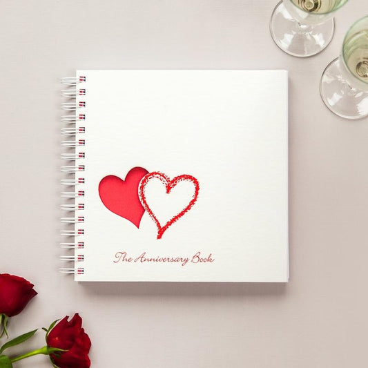 Wedding gift or for the first paper anniversary, to fill with wedding anniversary memories. 