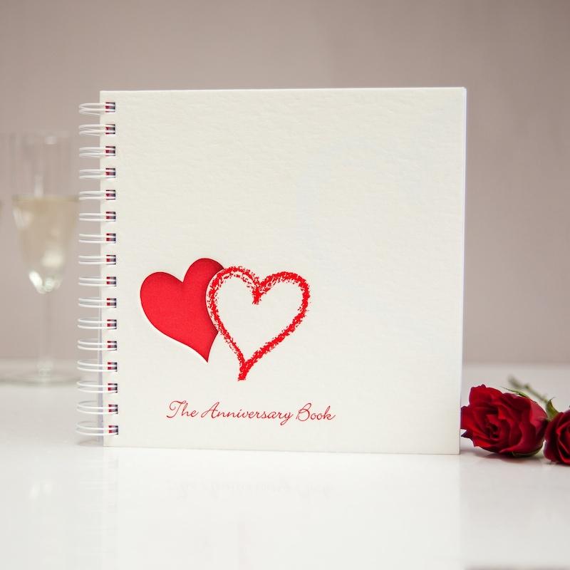 Wedding gift or for the first paper anniversary, to fill with wedding anniversary memories. 