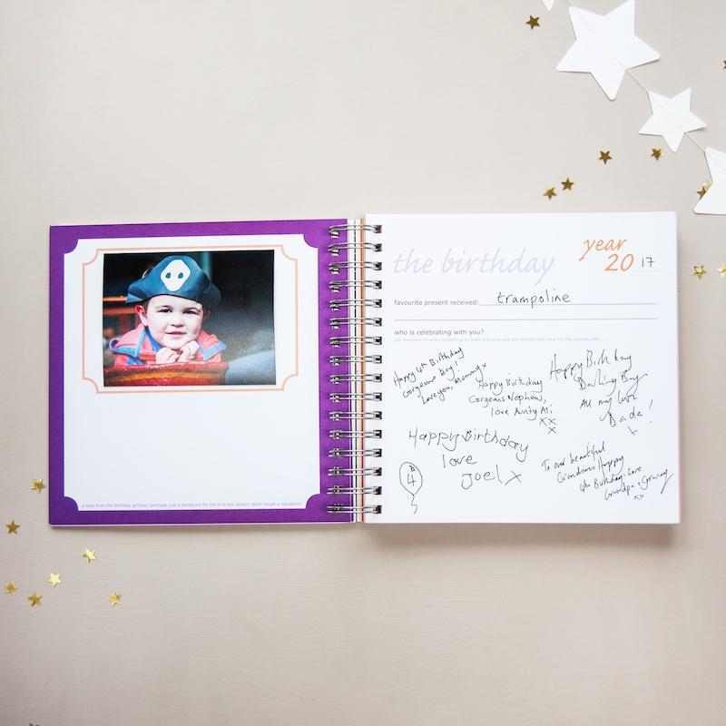 The Birthday Yearbook - My Memory Books